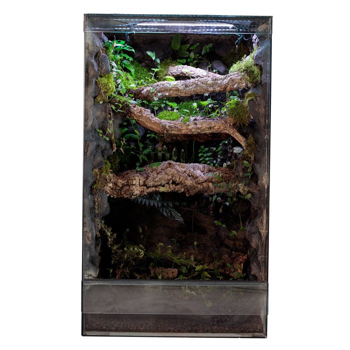 Terrarium tropikalne 40x40x60 gekon orzesiony na zamówienie