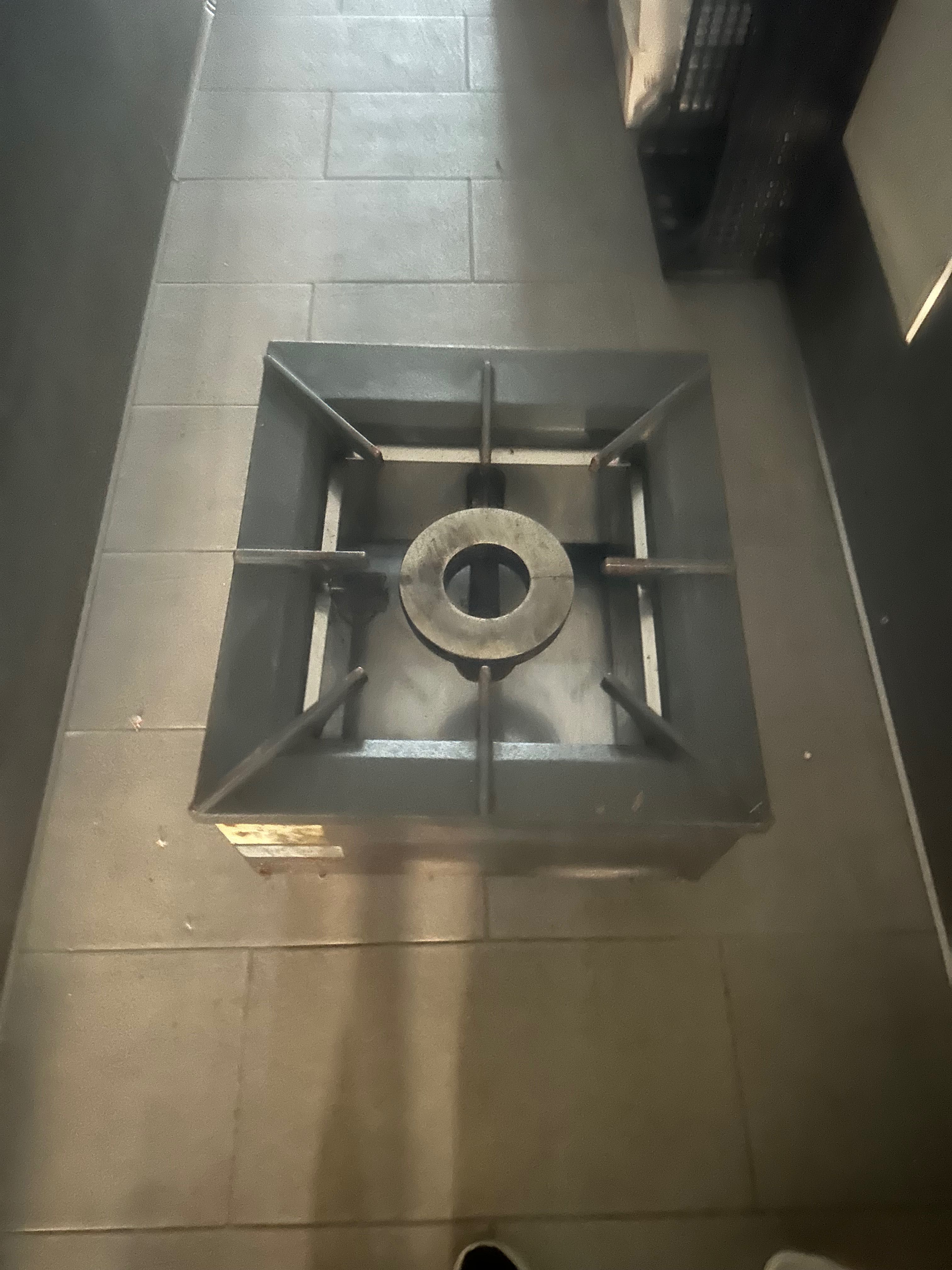 Grelha industrial em ótimo estado