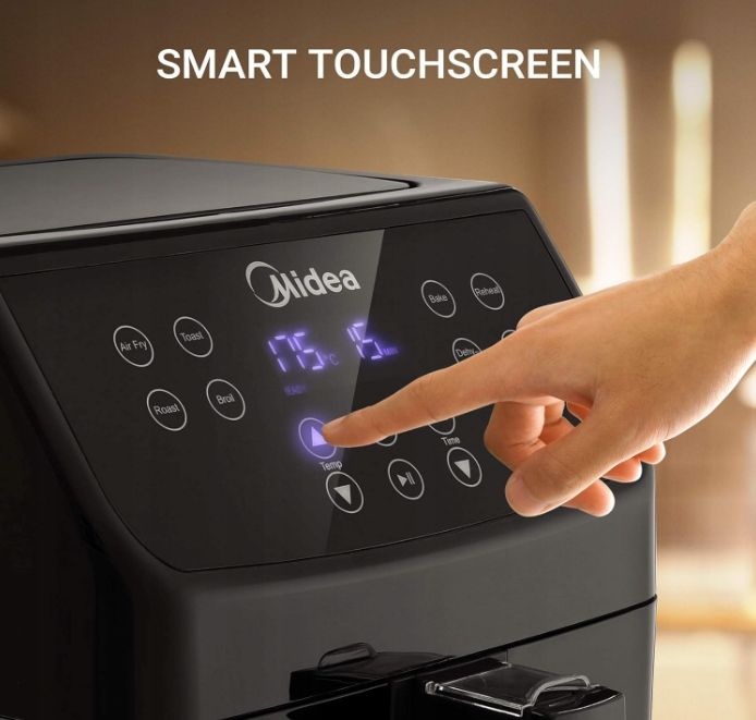 Midea MF-CN55A2 5,5L Frytkownica na gorące powietrze z wyświetlaczem