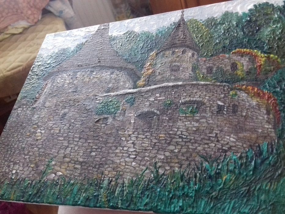 Картина 20×15, акрил, КОШТИ ПЕРЕРАХУЮ ЗСУ