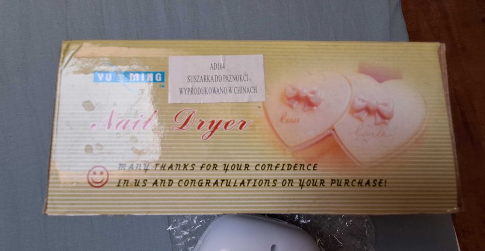 Zestaw do manicure "Salon Shaper" + suszarka YM-709