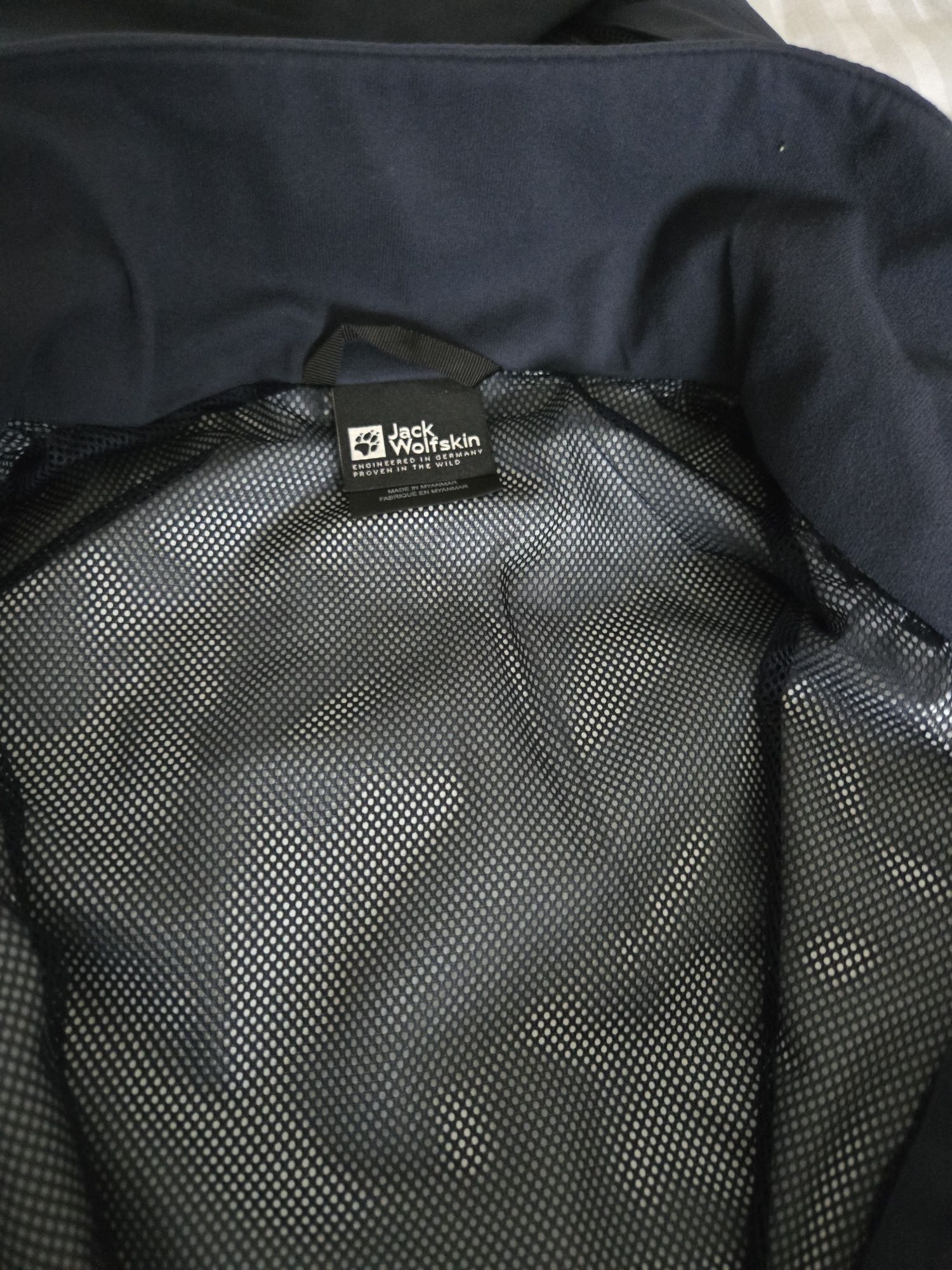 Męskie kurtka przeciwdeszczowa Jack Wolfskin