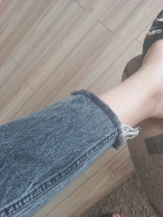 Spodnie Zara MomFit 7/8