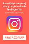 Kreatywna osoba do prowadzenia Instagrama