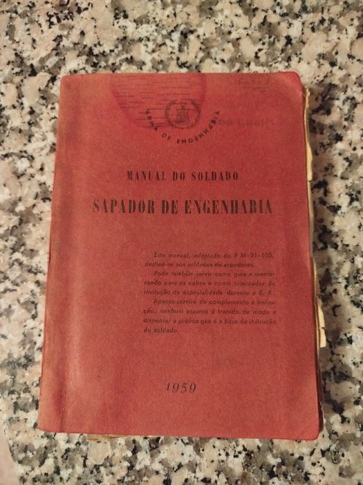 Manual de soldado - sapador de engenharia