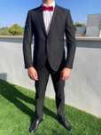 Fato preto Suits Inc
