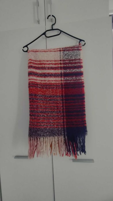 Ciepły szal szalik na zimę