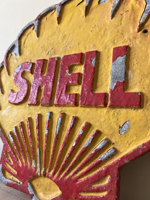 SHELL placa aluminio