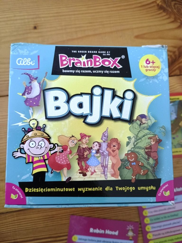 Bajki Brainbox gra edukacyjna