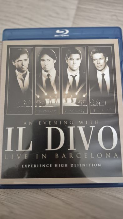 IL DIVO - Live in Barcelona - Blu - Ray - NOWA
