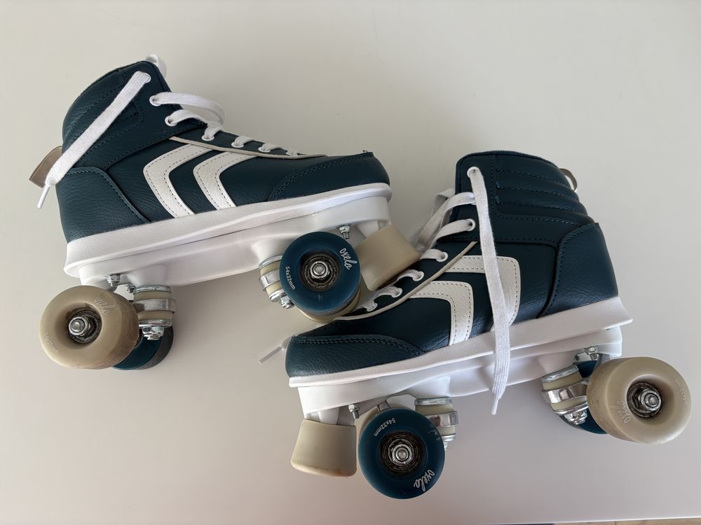 Patins 4 Rodas, 38 - Como Novos