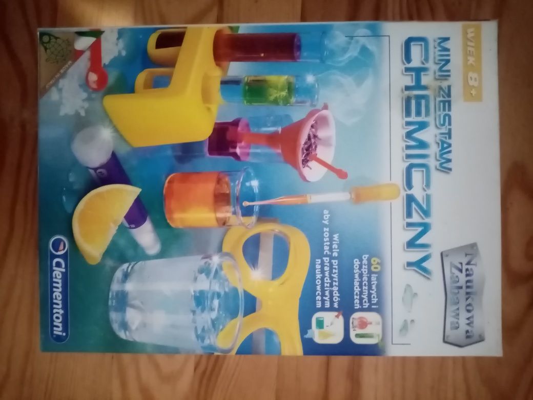zestaw małego chemika "mini zestaw chemiczny"