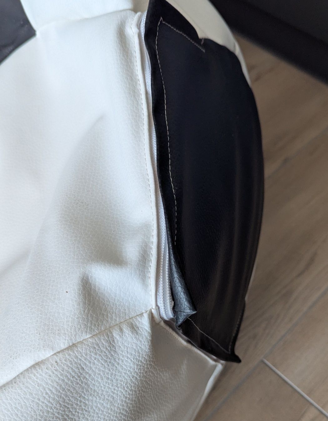 Duża i wygodna pufa lazybag piłka beanbag 90 cm
