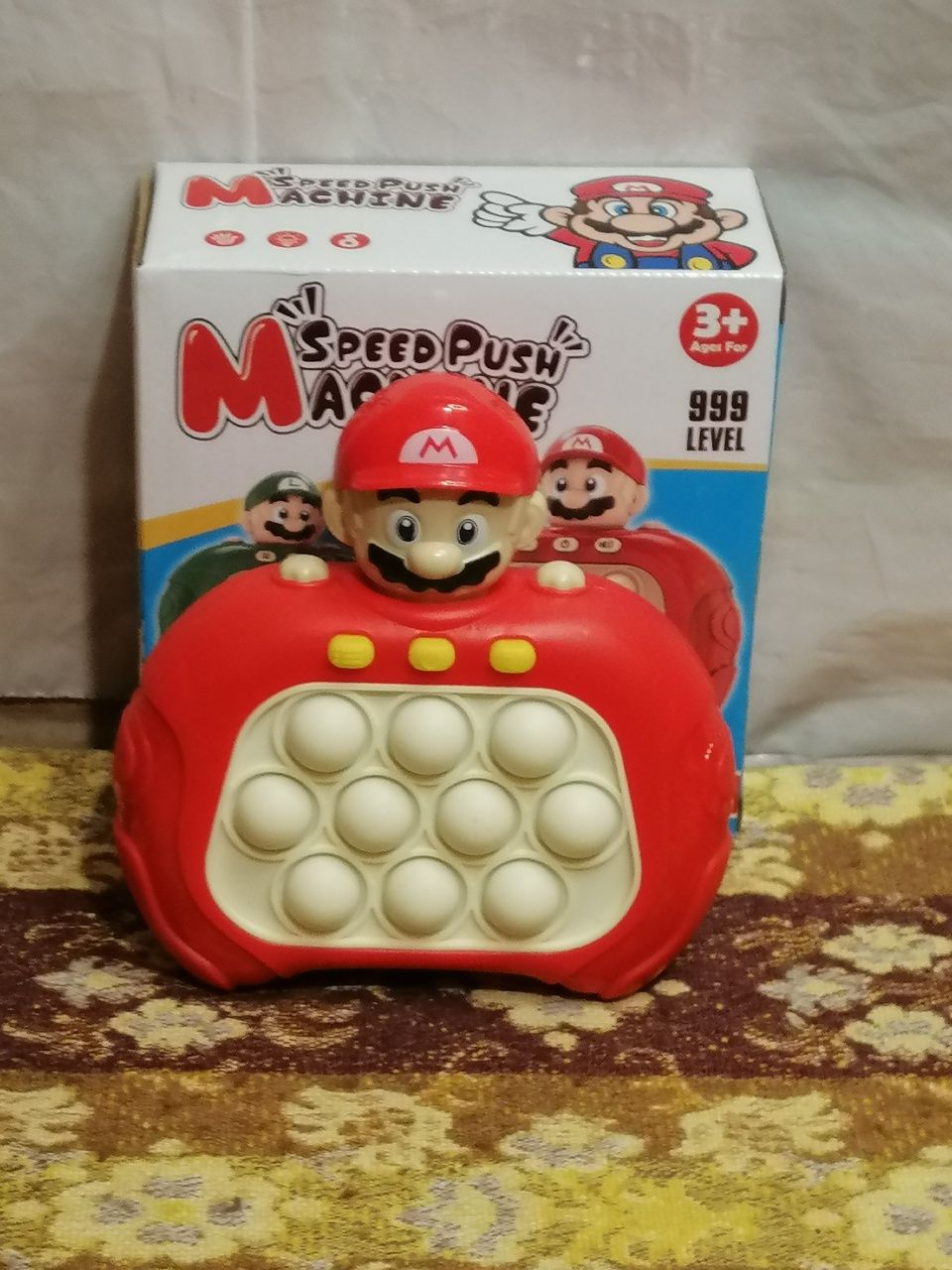 Gra zręcznościowa MARIO POPIT  MARIO . Gra dla dzieci.