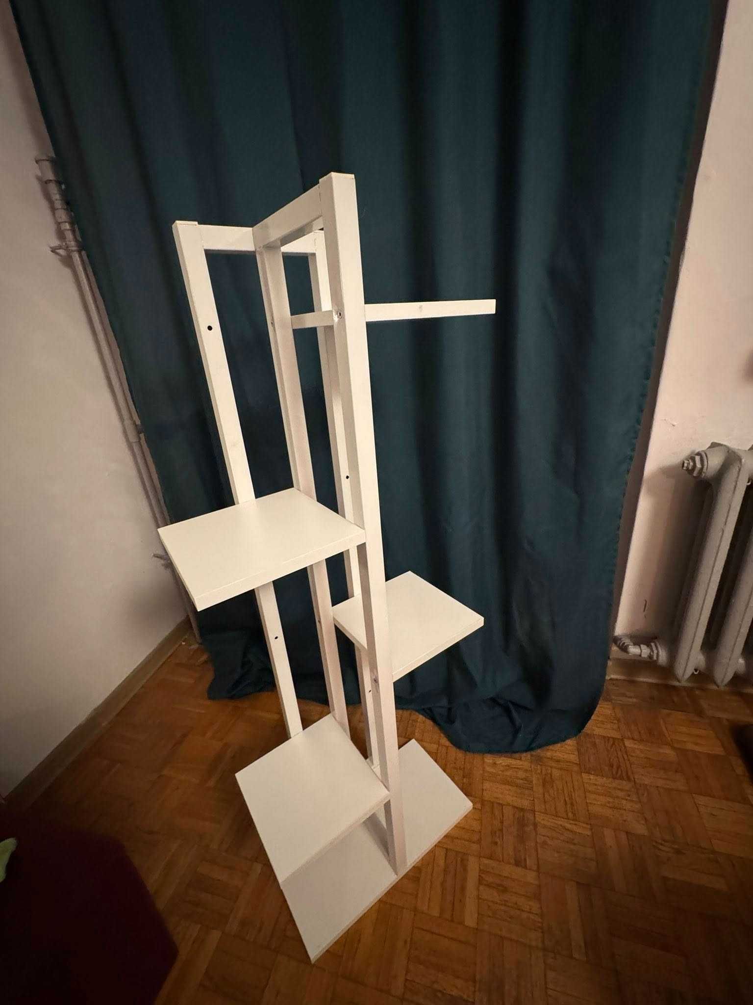 Kwietnik stojący metalowy na 6 donic TOWER 112,5cm