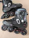 Rolki męskie Rollerblade Fusion X5 rozm. 43 (28 cm) twardy but UFS