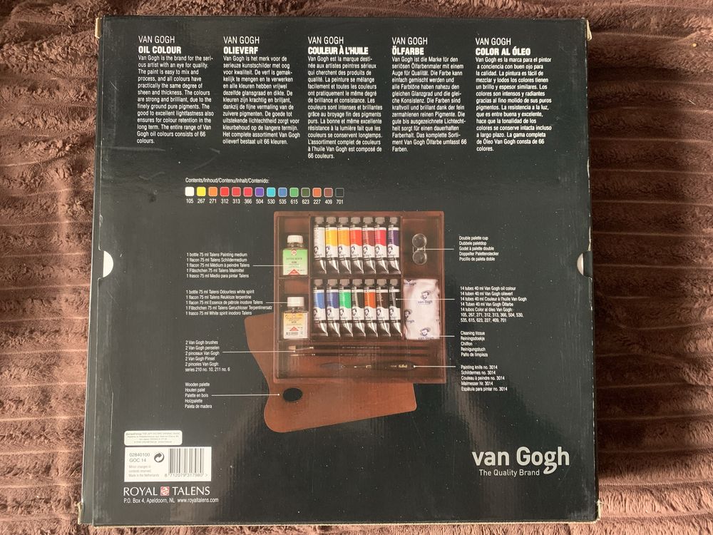 Набір для художника Royal Talens Van Gogh set inspiration 14 x 40 ml