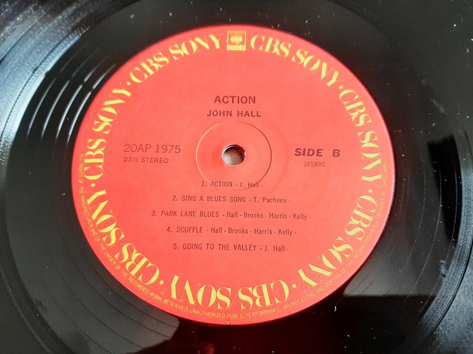 John Hall - Action - Japão - Vinil LP