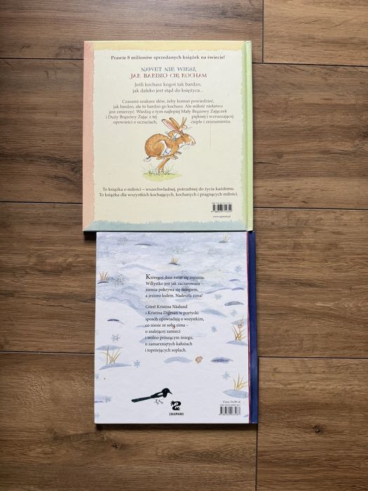 Nawet nie wiesz jak bardzo Cię kocham zestaw 2 książek