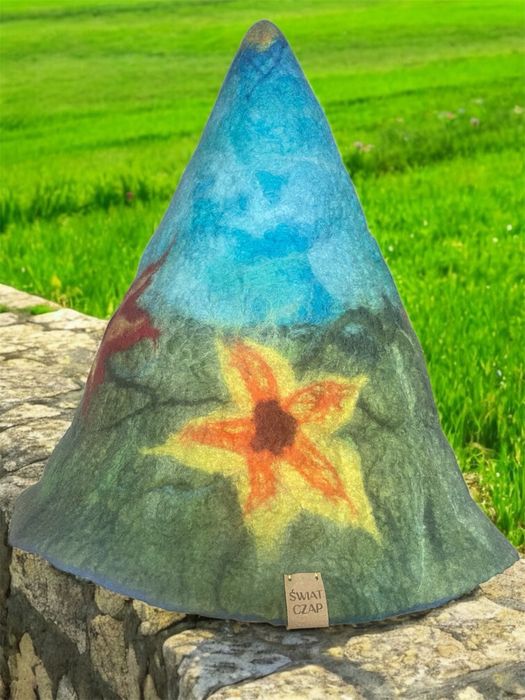 Dwustronna czapka na saunę