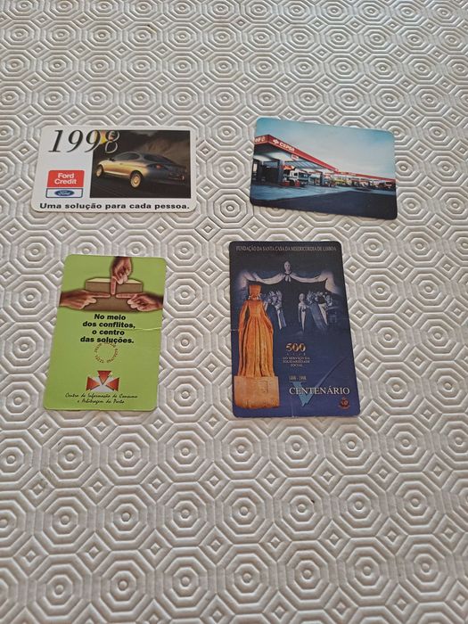 Colecção de calendários ano 1996,1998,1999