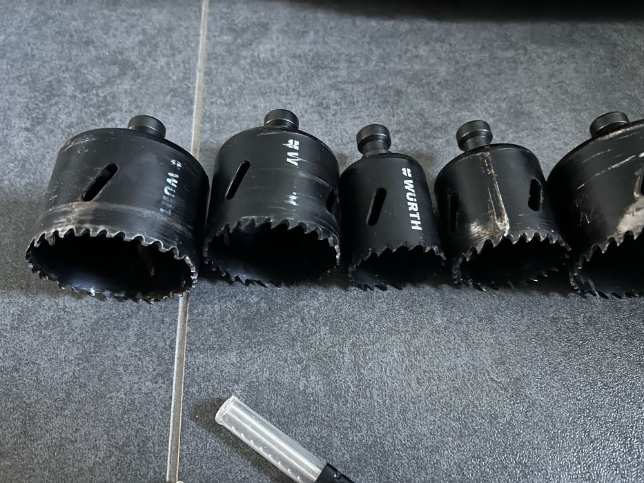 Набір біметалевих коронок Würth 19-76 мм