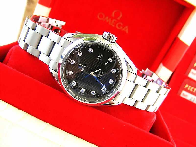 Omega Seamaster Aqua Terra Teak Diamond salon KRUK (zegarek damski)
