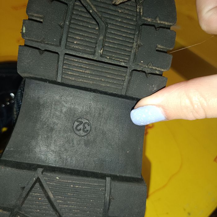 Ботинки на девочку 32 размер