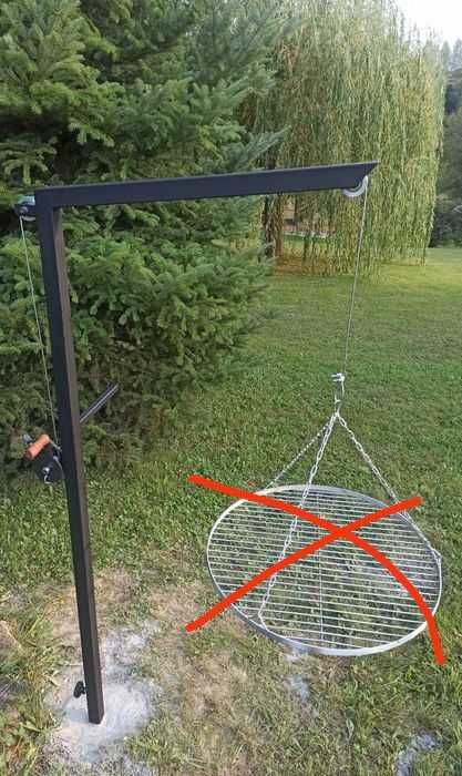 Elegancki żuraw ogniskowy na Twoją imprezę
