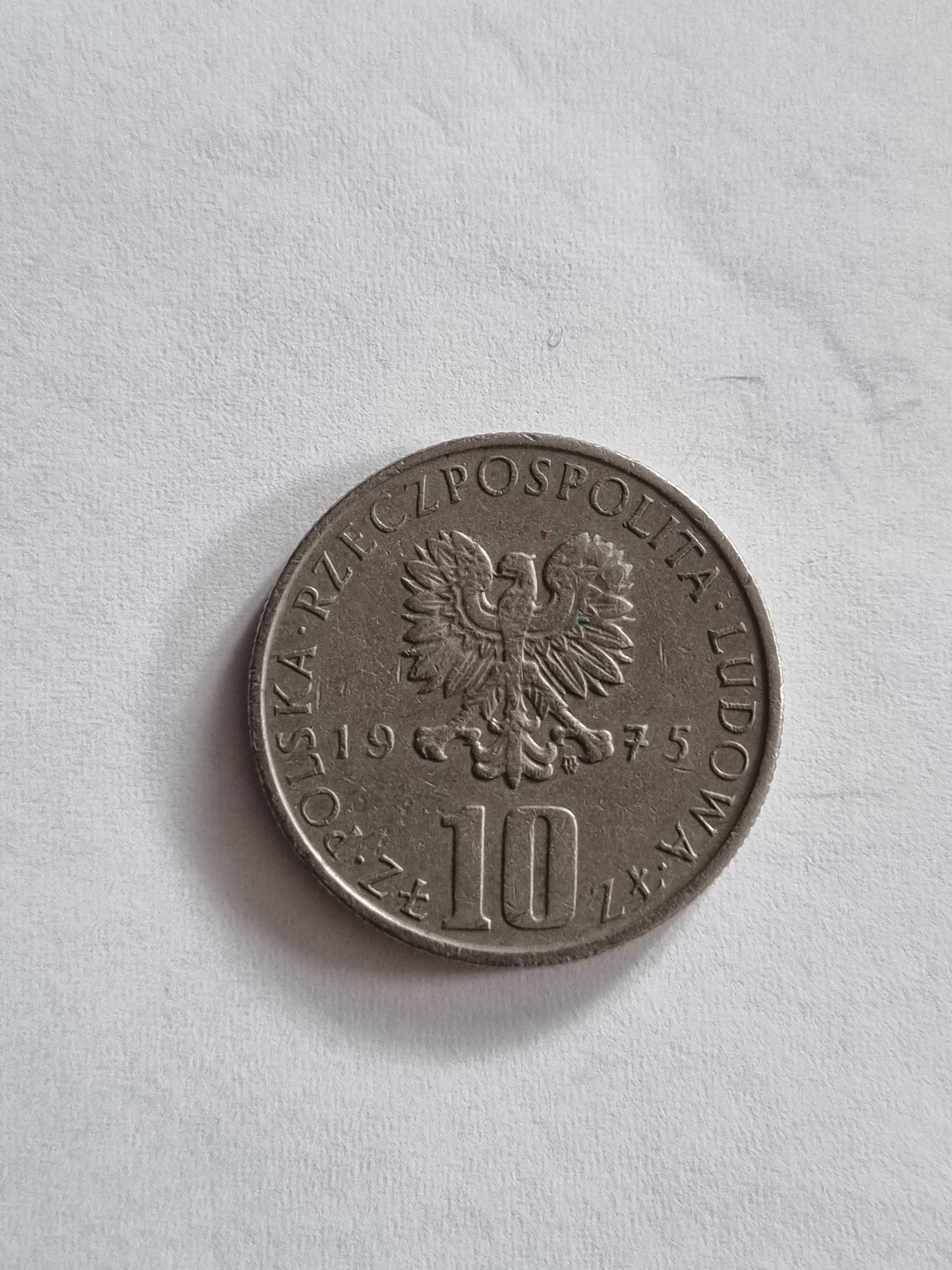 Moneta 10 zł z 1975r. Bolesław Prus.