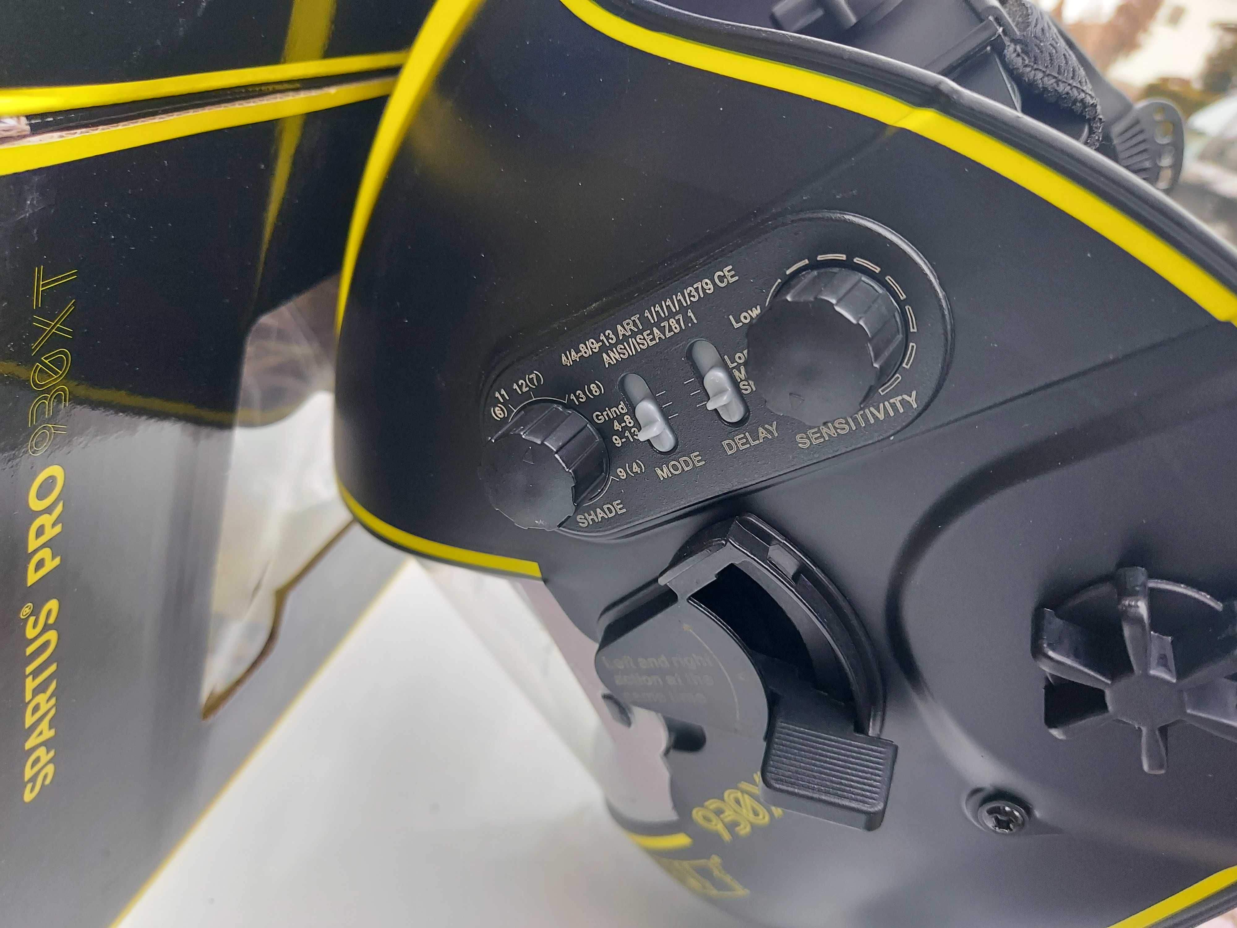 SPARTUS Pro 930XT Przyłbica automatyczna maska spawanie mig mag tig