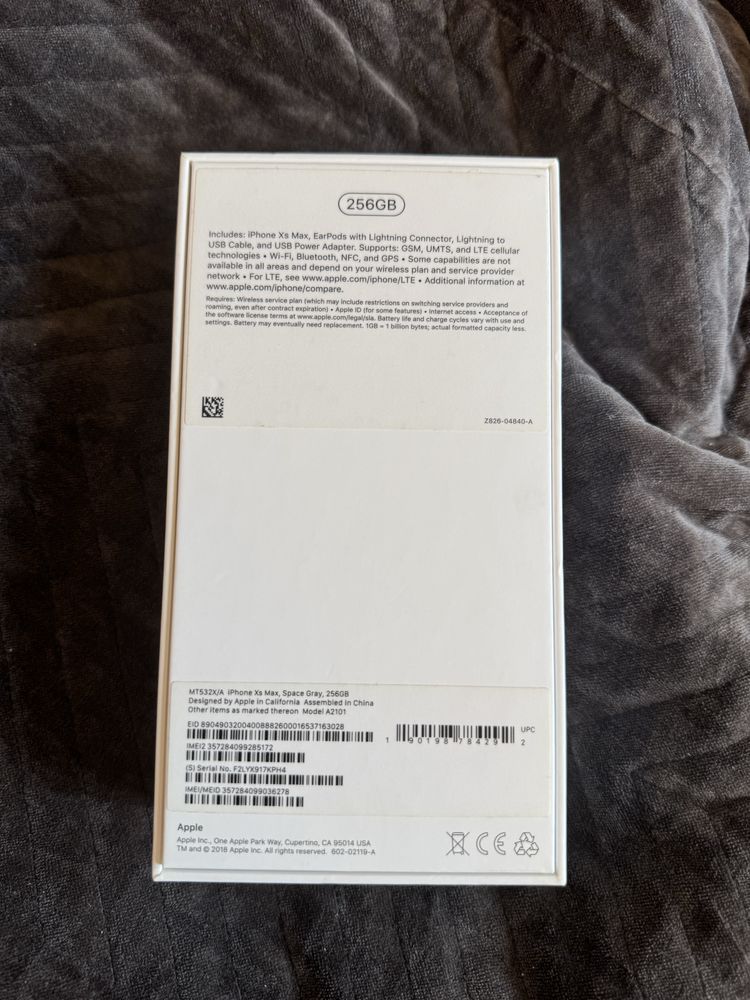 Iphone XS Max, 256 gb , бу