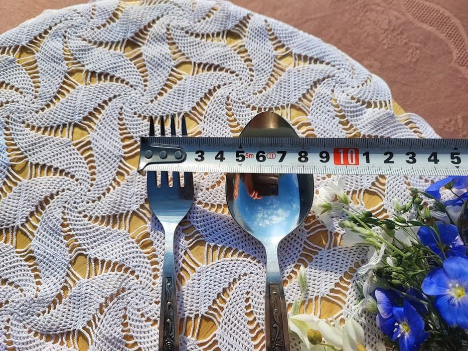 Zestaw sztućców posrebrzane łyżki+ widelce z czasów ZSRR,Baku 1970-80