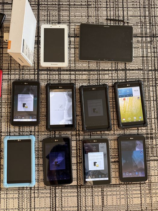 Планшети Lg Lenovo Samsung