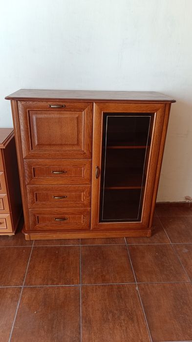 Komoda dębowa 120x120x50