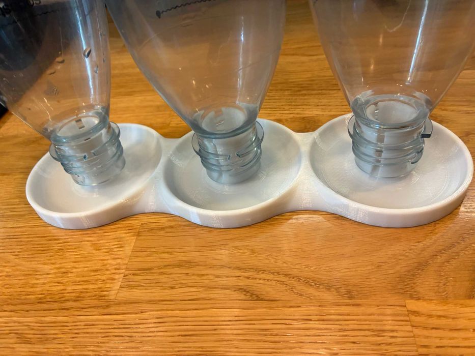 Podstawka osuszacz na butelki SodaStream/DAFI - 3 butelki