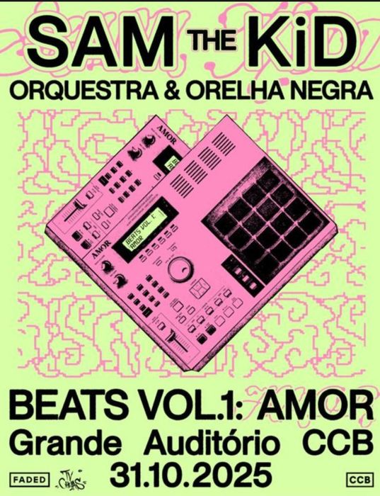 Sam the kid orquestra e orelha negra CCB