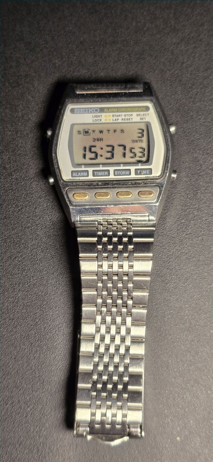 Часы наручные Сейко годинник Seiko A 547 Japan ретро вінтаж хронограф