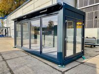 Kontener biurowy budowlany mieszkalny 6x2,5 - Produkcja na Zamówienie