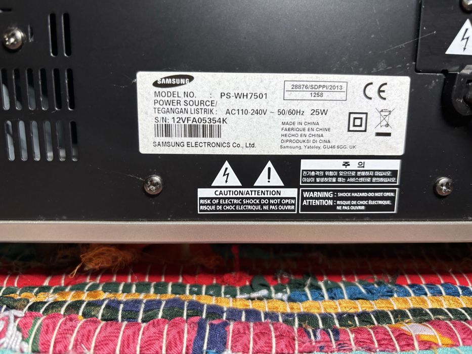 Soundbar para TV com subwoofer ativo Samsung