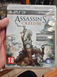 Assassin's Creed III PS3 NOWA Folia (Repack) Sklep Wysylka Wymiana ANG