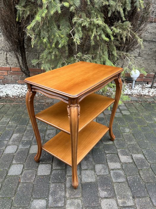 Stylowa Ława Ludwikowska Stolik Kawowy Ludwik Szafka Kwietnik Stan BDB