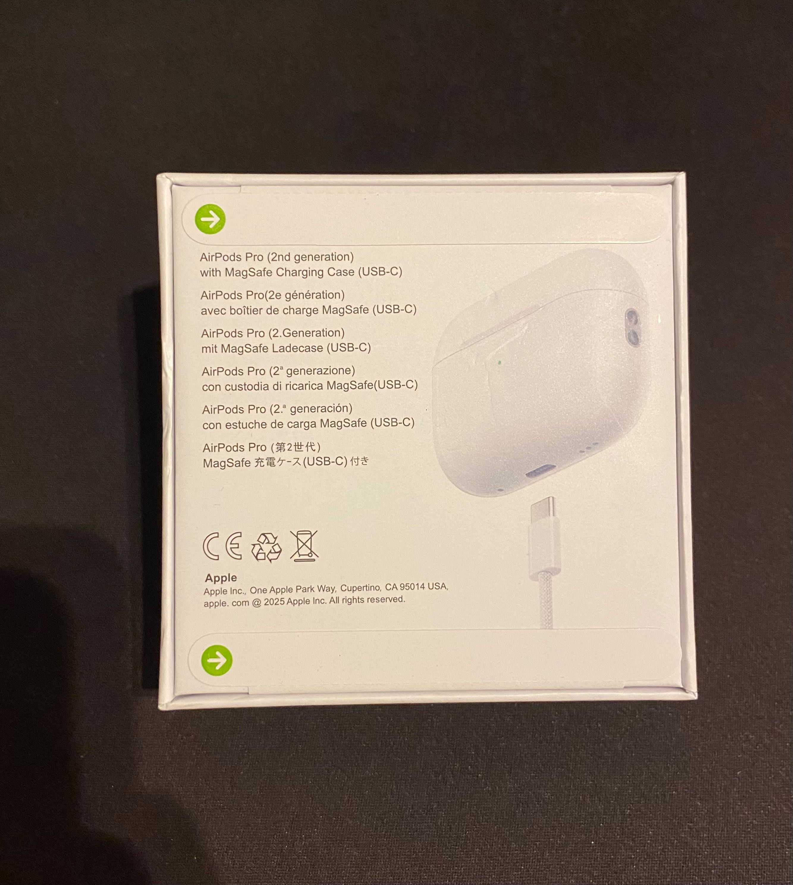 Nowe Słuchawki Apple AirPods Pro 2nd generation (USB-C)