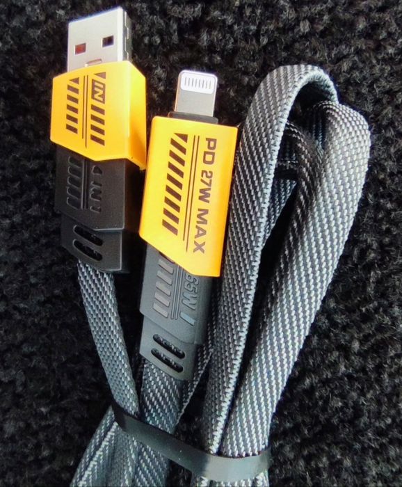 USB кабель 4 in 1 65W/6A PD 27W Fast charging