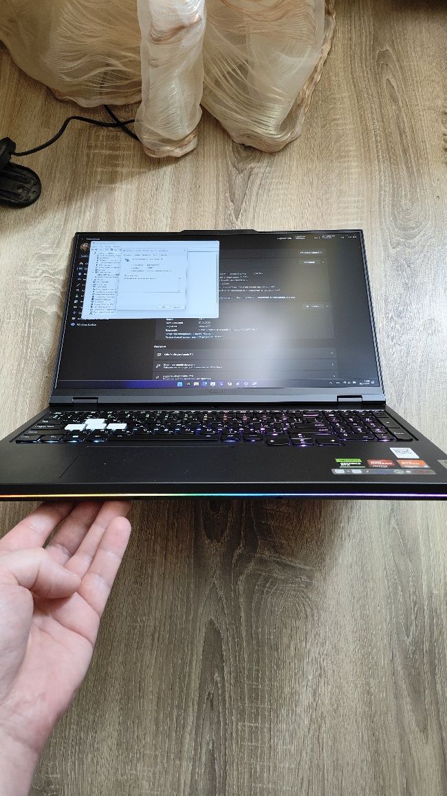 Ігровий ноутбук lenovo legion pro 7 16arx8h