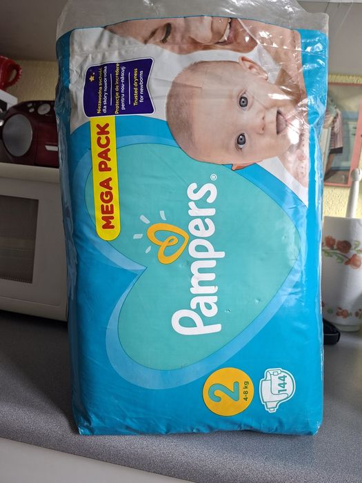 Pieluchy Pampers duża paczka 144 szt