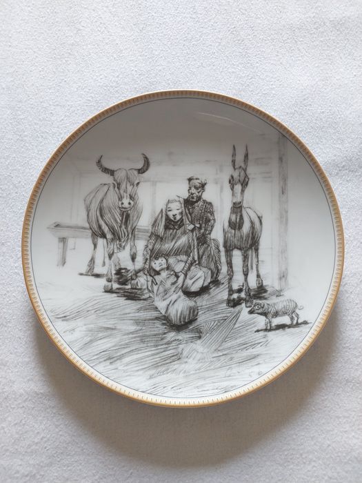 Prato "Coleção Natal" 2012 Vista Alegre