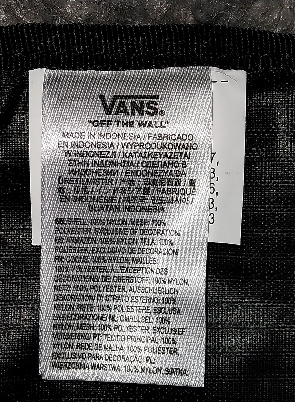 Vans torebka na ramię w kolorze czarnym