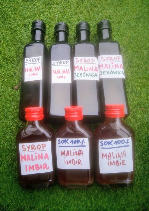10 x SOK IMBIROWY 100% - sok z imbiru bez cukru tłoczony na zimno