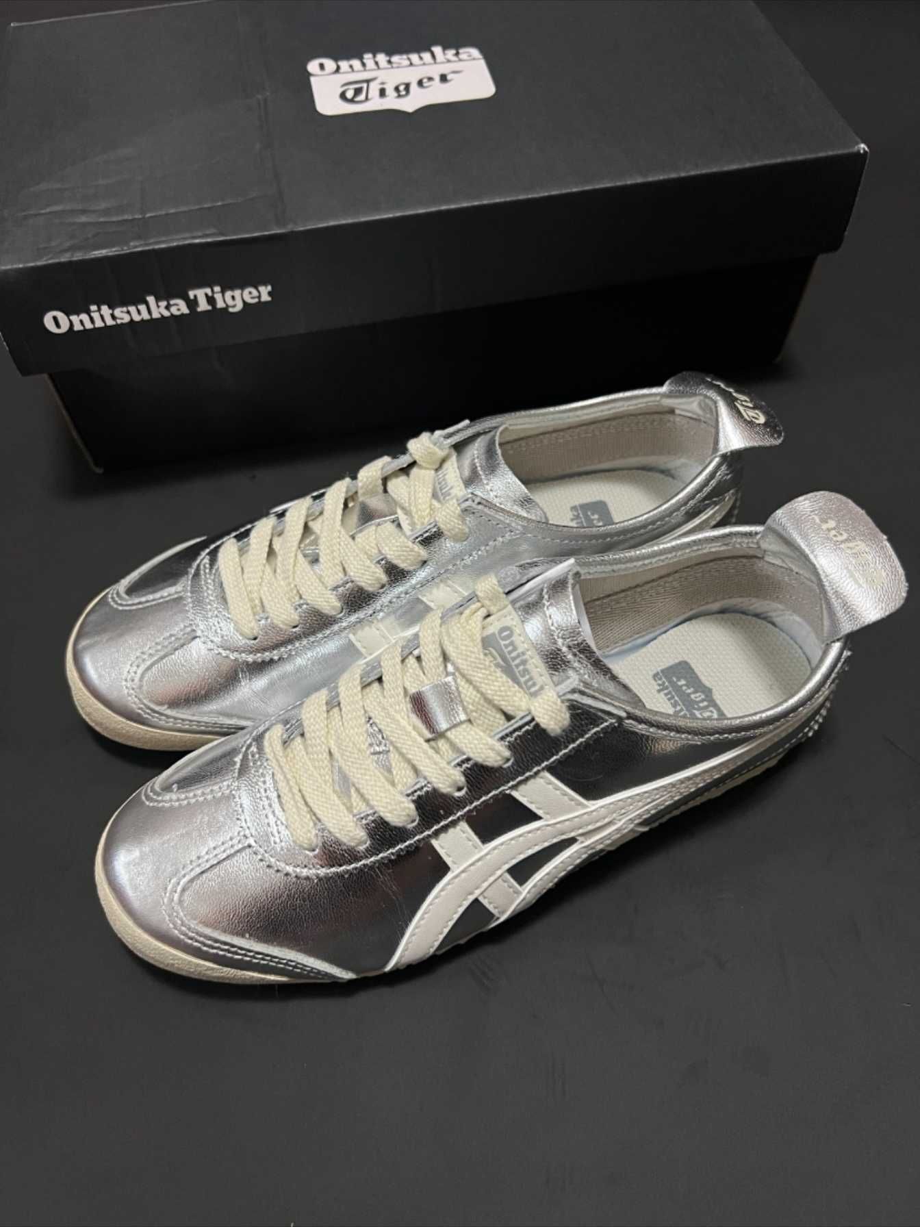 Onitsuka Tiger Mexico 66Silver Off White R.42